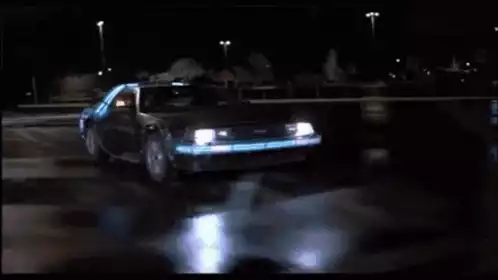 Back to the Future DeLorean Time Travel