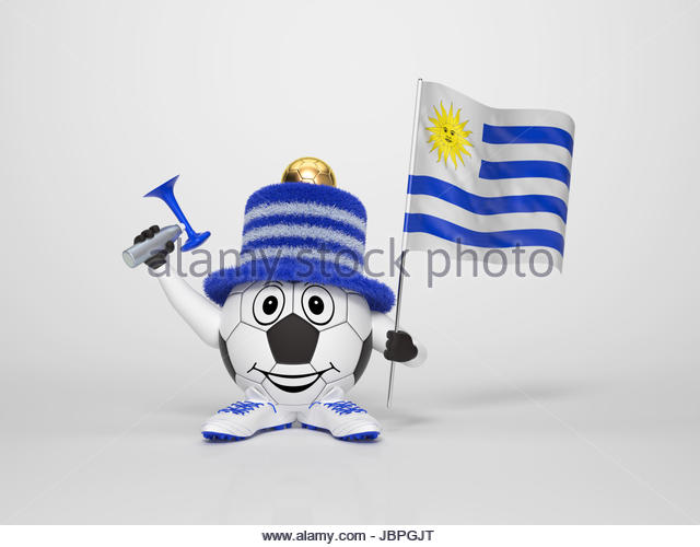 a-cute-and-funny-soccer-character-holding-the-national-flag-of-uruguay-jbpgjt